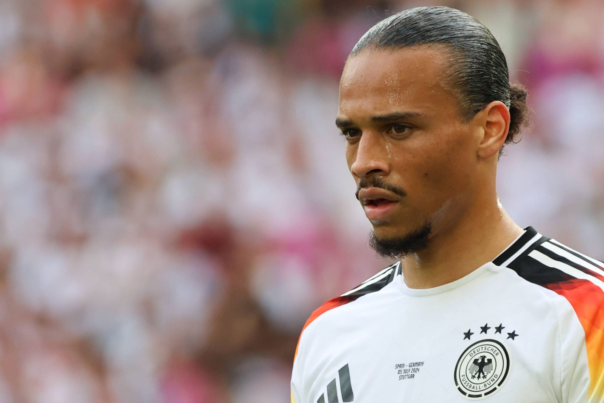 Leroy Sané: Der Spieler des FC Bayern ist nicht mit dem DFB-Team unterwegs.