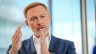 Finanzminister Christian Lindner im Sat.1-Interview