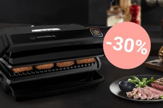 Die Grillsaison ist noch nicht vorbei: Sichern Sie sich jetzt den OptiGrill XL von Tefal für weniger als 200 Euro bei Amazon.