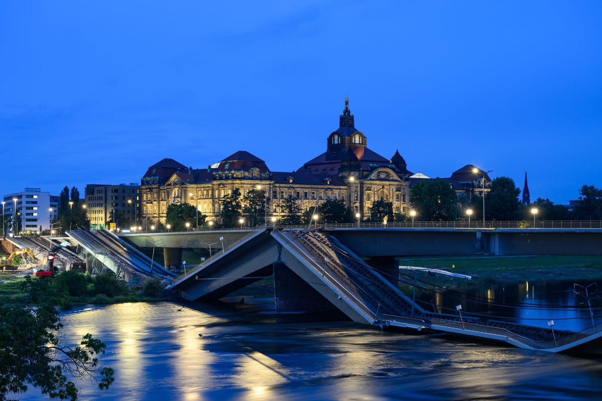 Brückeneinsturz in Dresden