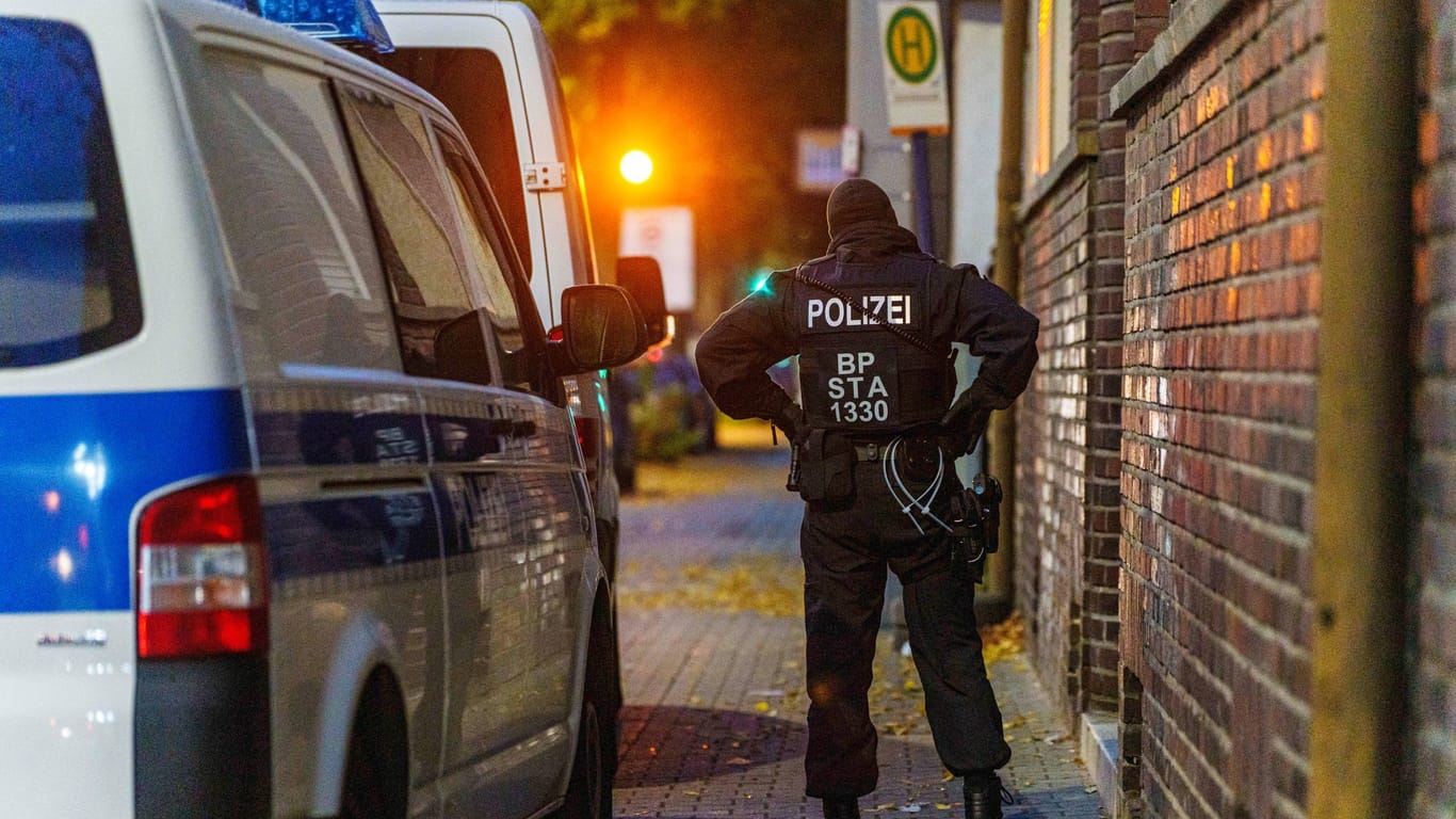 Razzia wegen Schleuserkriminalität.