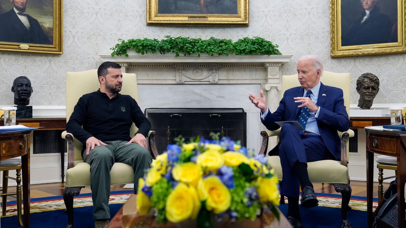 US-Präsident Biden empfängt Selenskyj im Weißen Haus