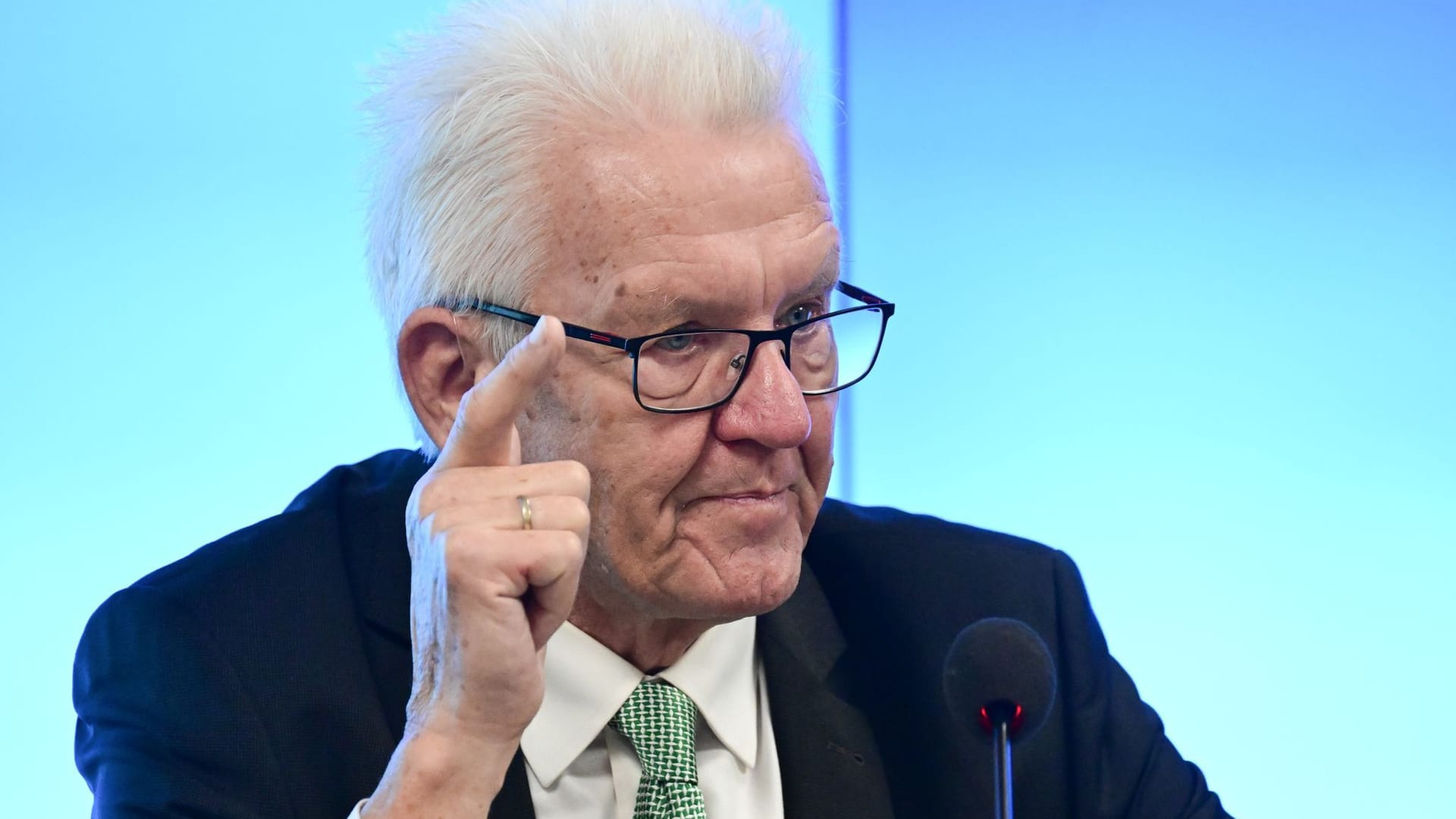 Winfried Kretschmann und Danyal Bayaz