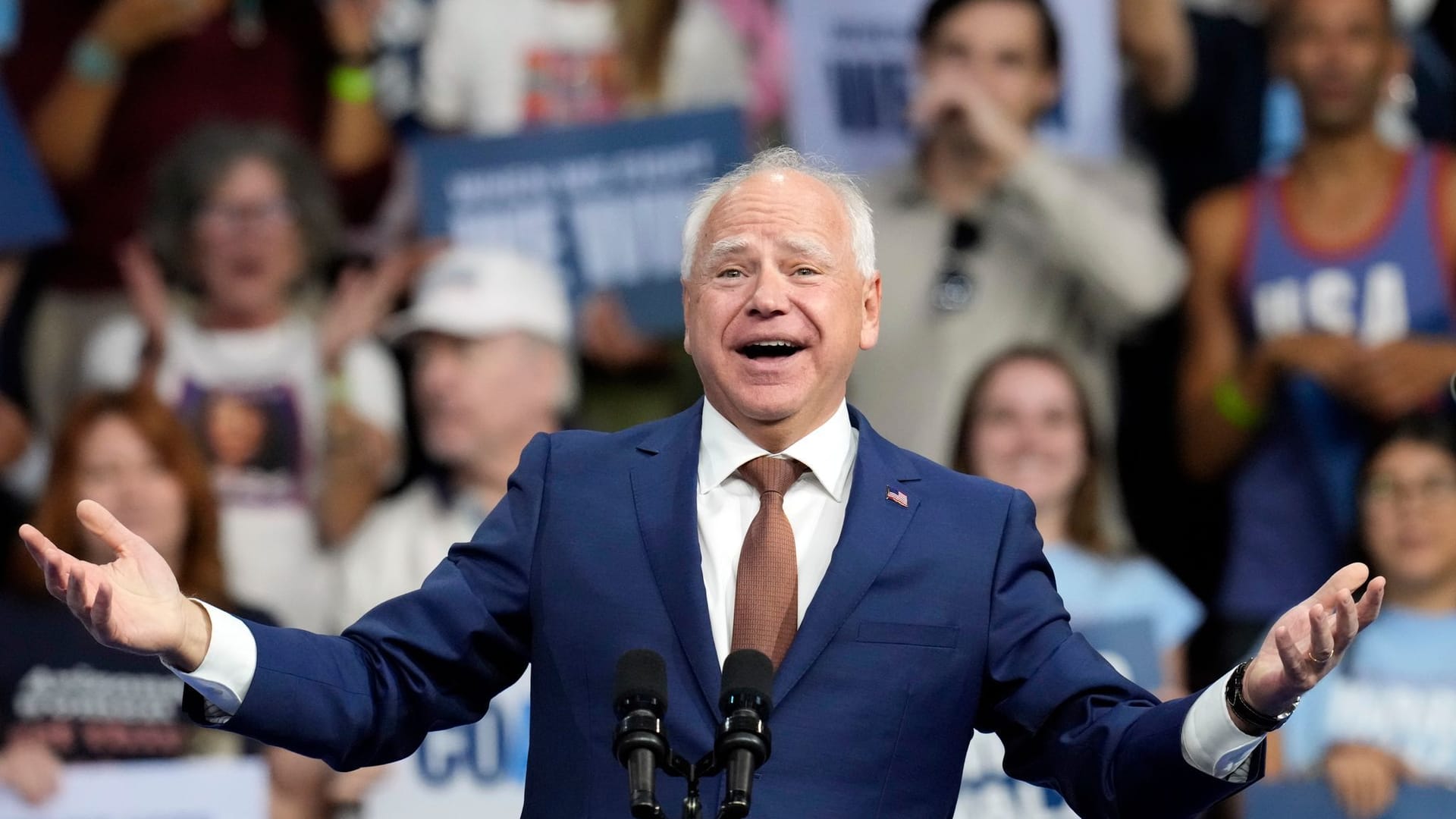 Wahlkampf in den USA - Tim Walz