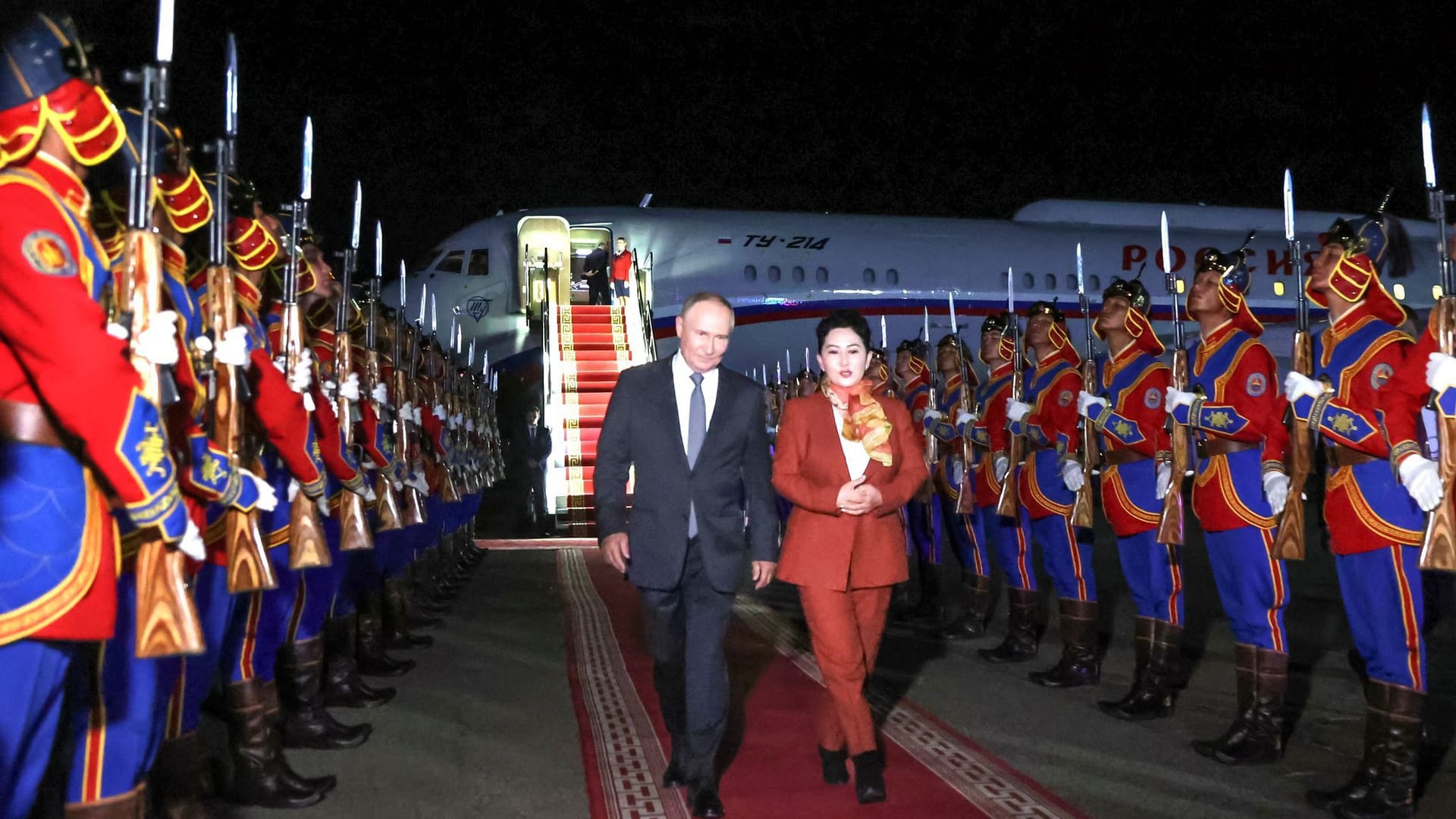 Putin in der Mongolei