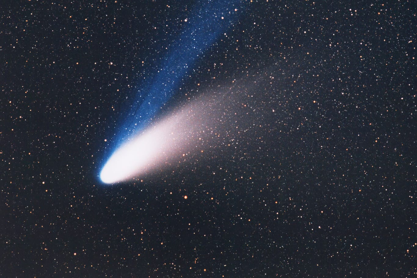 Comet Hale Bopp. Elements of these images were furnished by ESO.