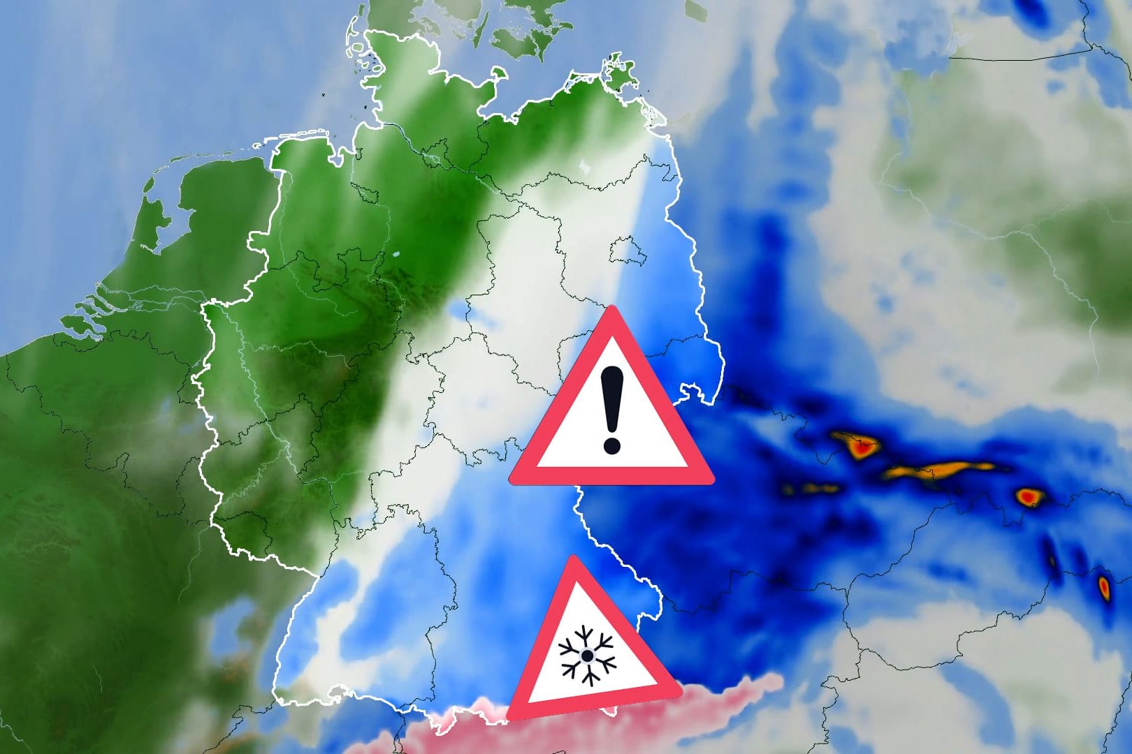 Wetterwarnungen fürs Wochenende