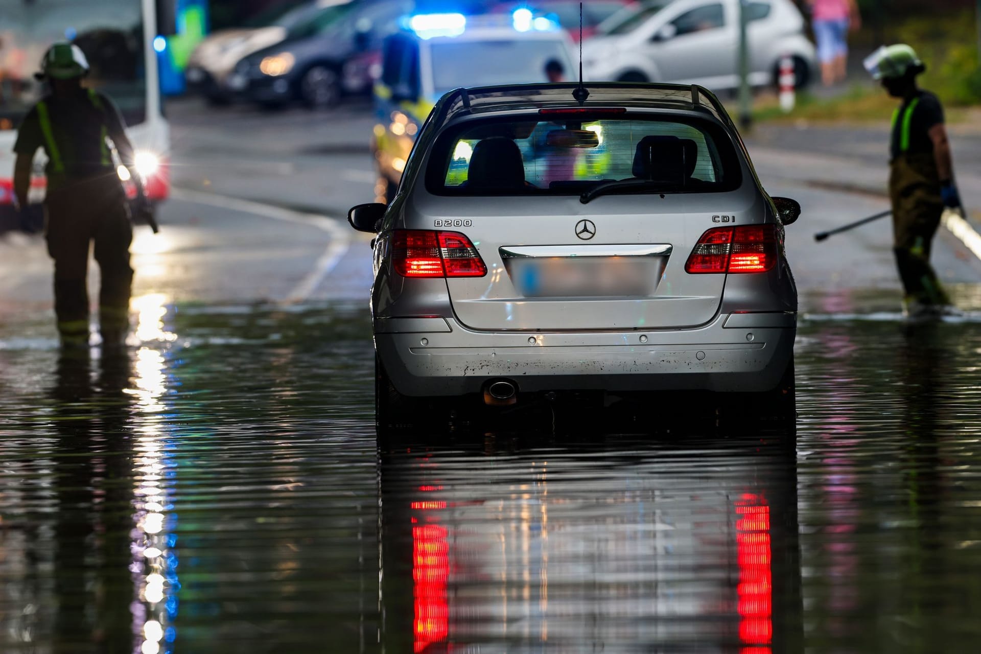 Unwetter in Duisburg