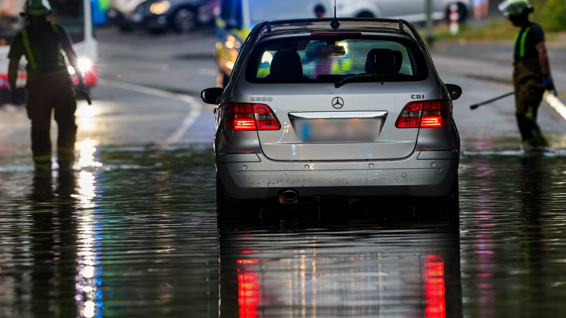 Unwetter in Duisburg