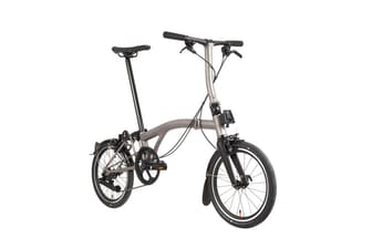 Das Brompton T Line Faltrad: Es können sich Teile verstellen.