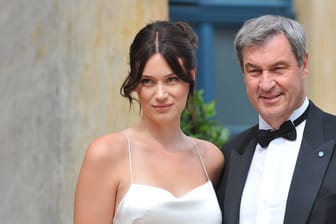 Markus Söder mit Tochter Gloria-Sophie Burkandt: Sie feierten beide den diesjährigen Oktoberfest-Auftakt in München.