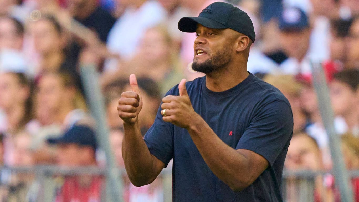 Vincent Kompany ist der neue Cheftrainer des FC Bayern.