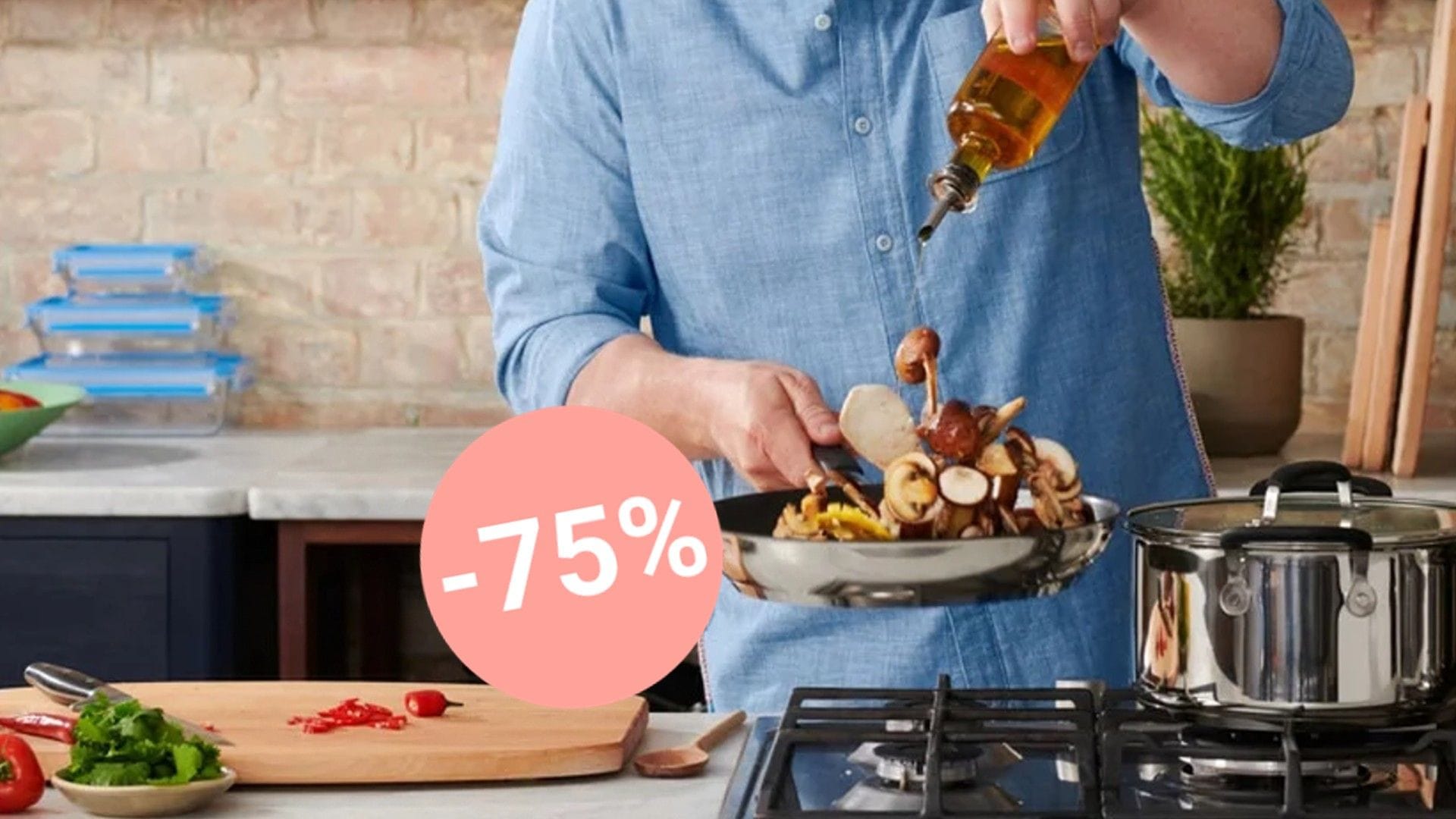 Aktuell können Sie bei Lidl eine Tefal-Pfanne von Jamie Oliver zu einem Preis ergattern, der Sie staunen lässt. (Symbolbild)