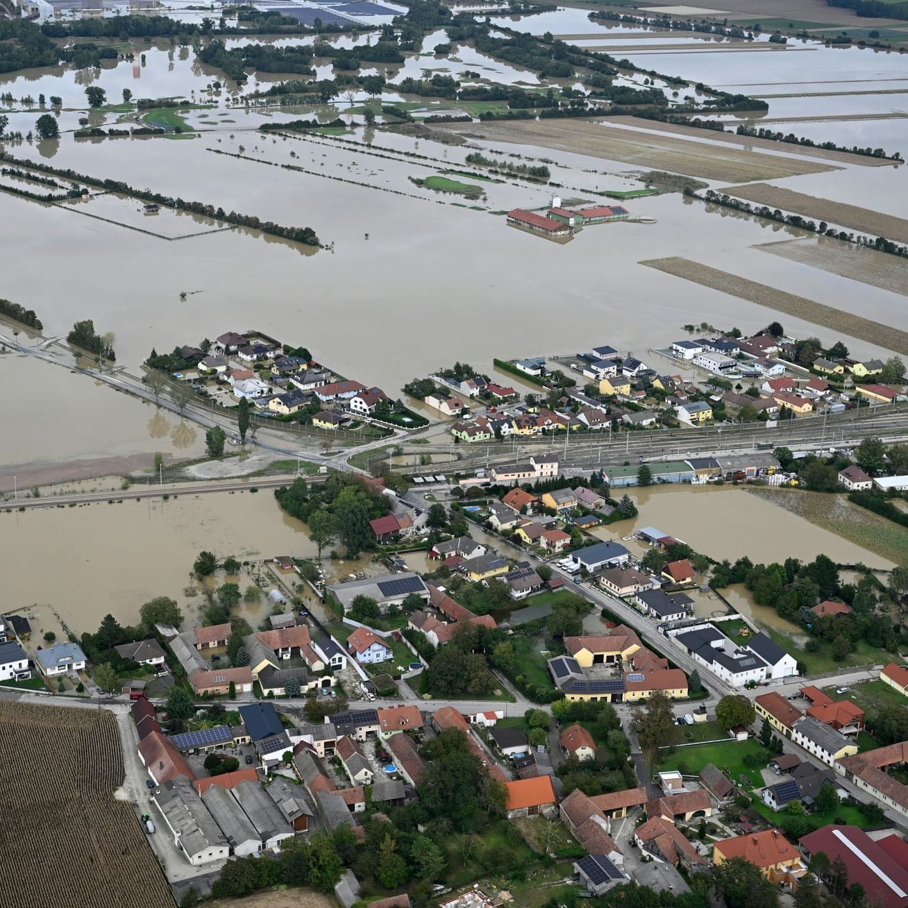 Hochwasser in Österreich