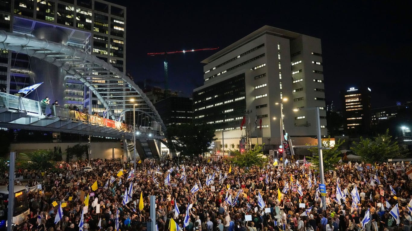 Nahostkonflikt - Protest in Tel Aviv