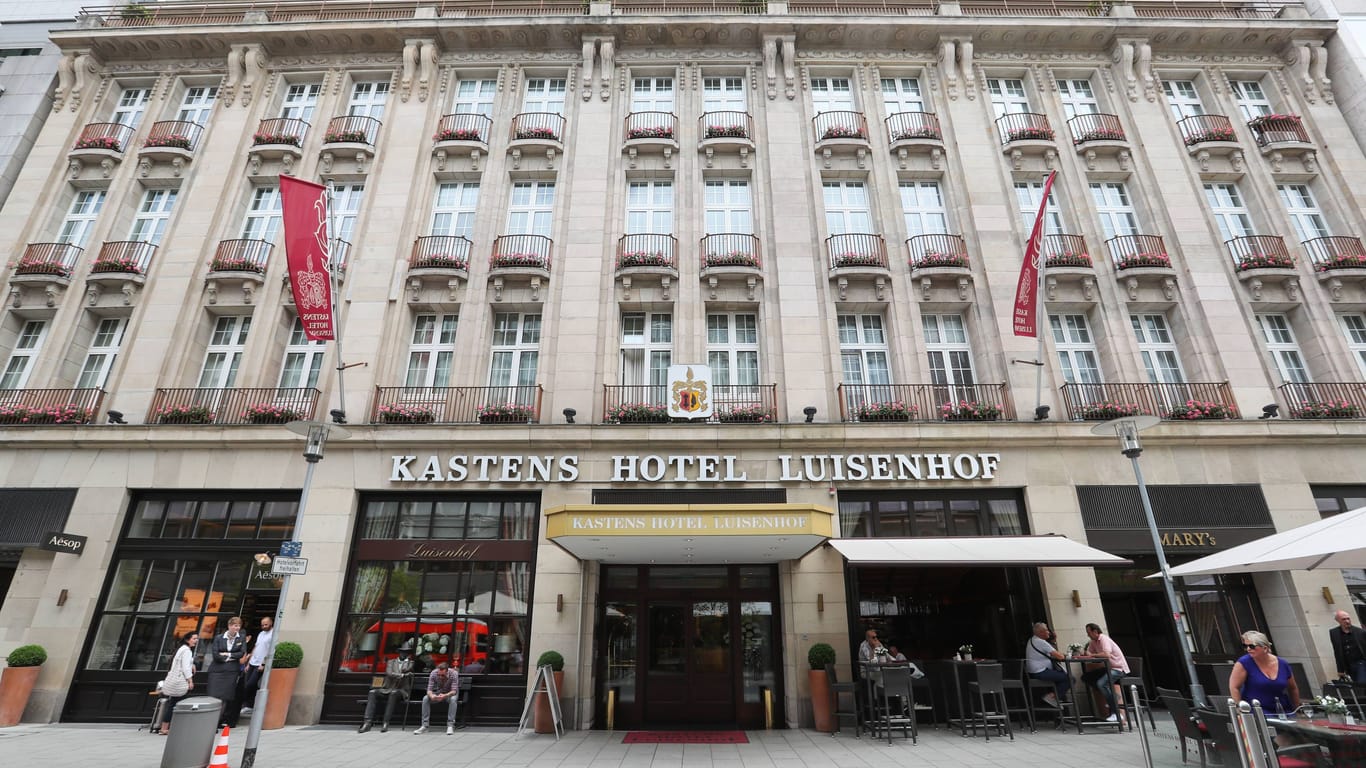 Das 5-Sterne-Luxushotel Kastens Luisenhof in der Luisenstraße in Hannover.