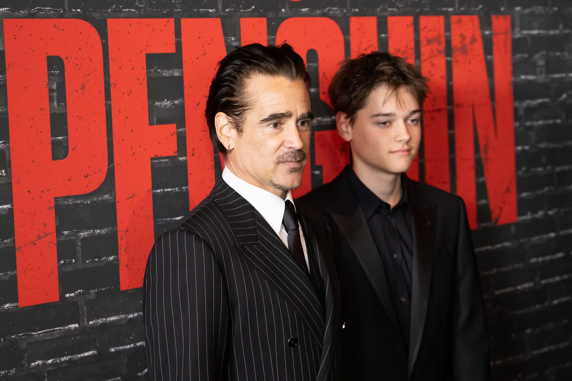 Colin Farrell mit seinem Sohn Henry Farrell