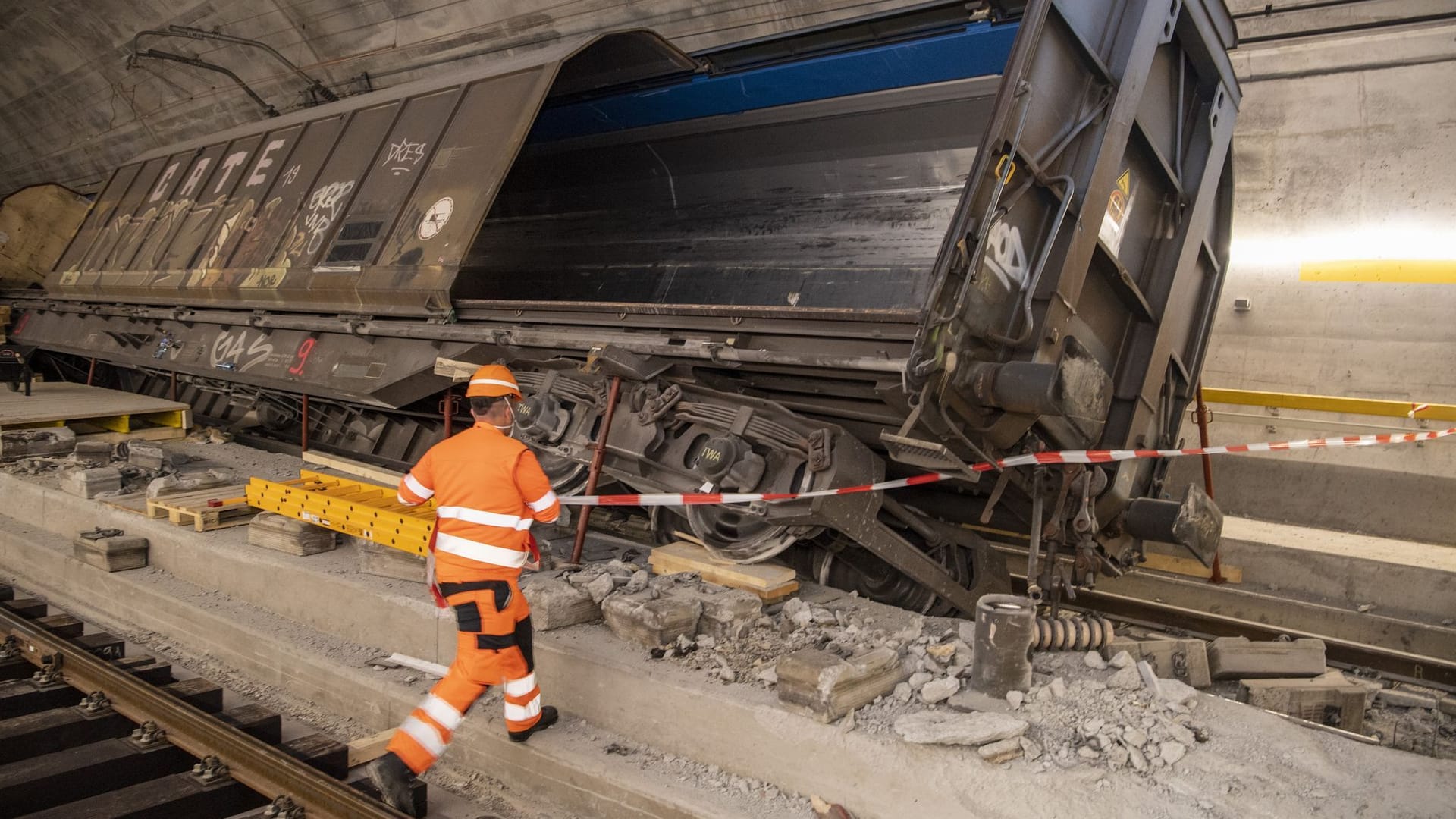 Züge fahren wieder nach Plan durch Gotthard-Basistunnel