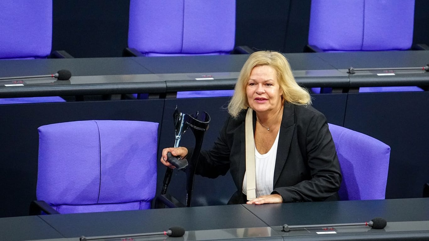 Bundesinnenministerin Nancy Faeser (SPD)