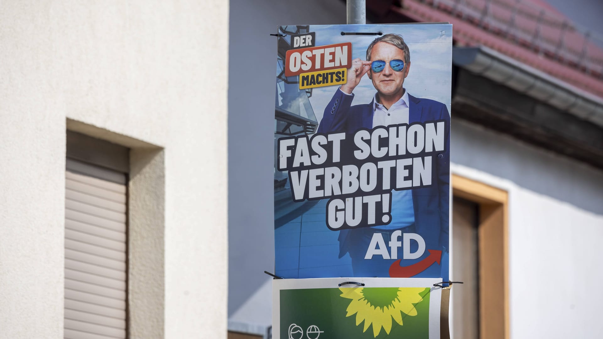 Wahlplakat in Thüringen: Die AfD schürt und nutzt die Wut in Ostdeutschland, so Ilko-Sascha Kowalczuk