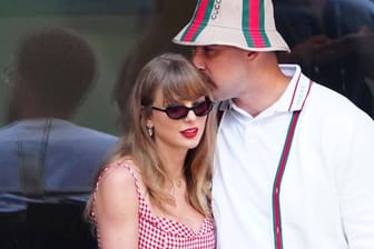 Taylor Swift und Travis Kelce: Das Paar zeigte sich beim Finale der US Open.