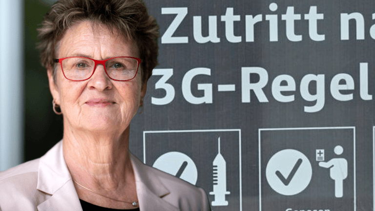 "Zutritt nach 3G-Regelung" steht auf dem Schild im Eingangsbereich eines Bekleidungsgeschäfts (Archivbild): BSW-Landesvorsitzende Sabine Zimmermann drängt auf einen Corona-U-Ausschuss.