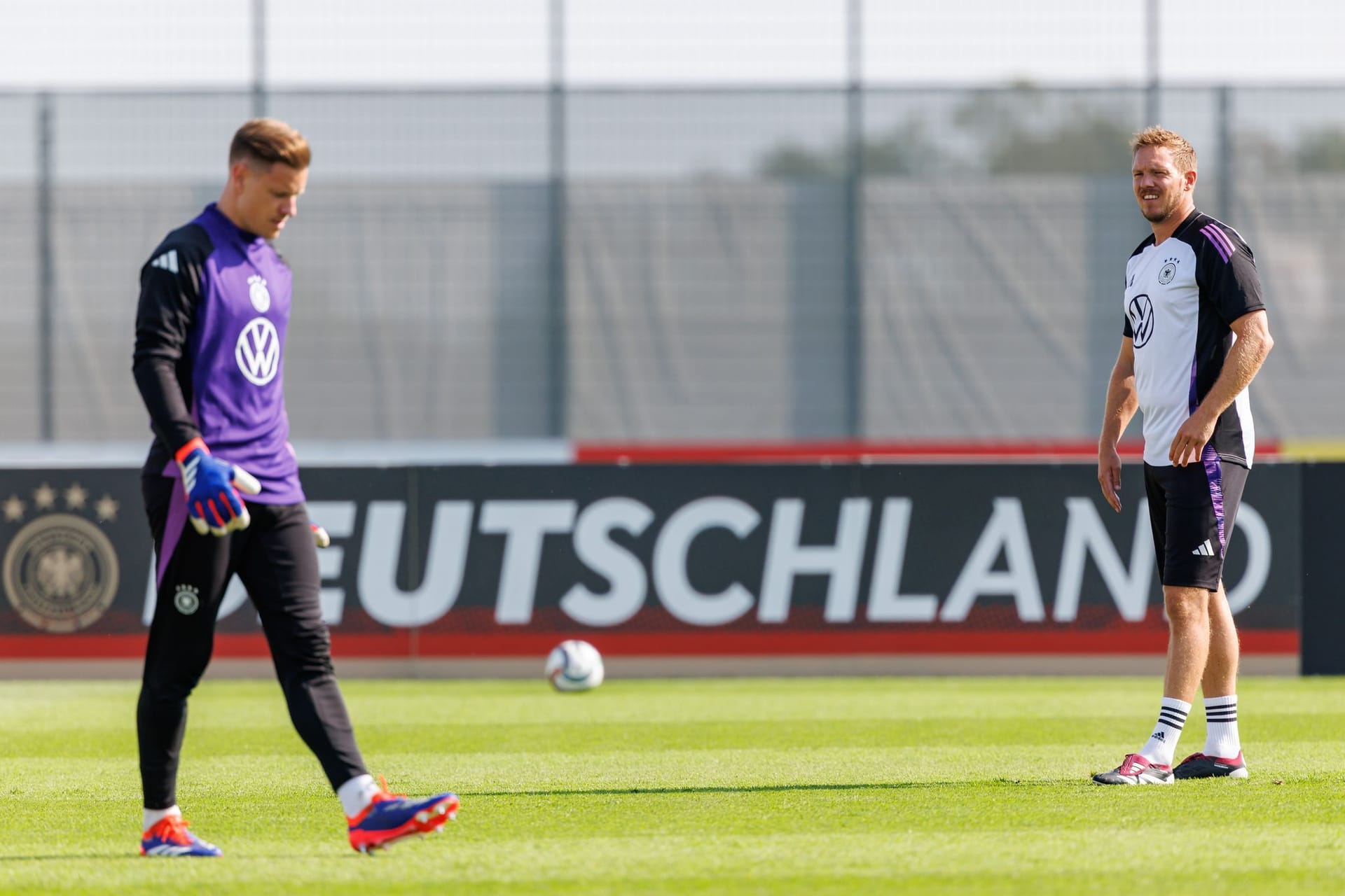 Fußball - Training Nationalmannschaft