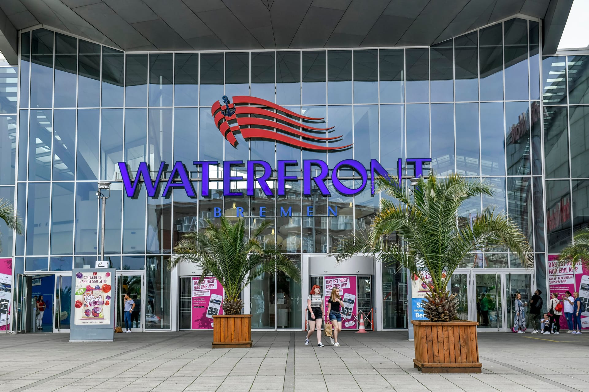 Fassade der Waterfront: Ein neuer Mieter für die ehemalige Decathlon-Fläche ist gefunden.