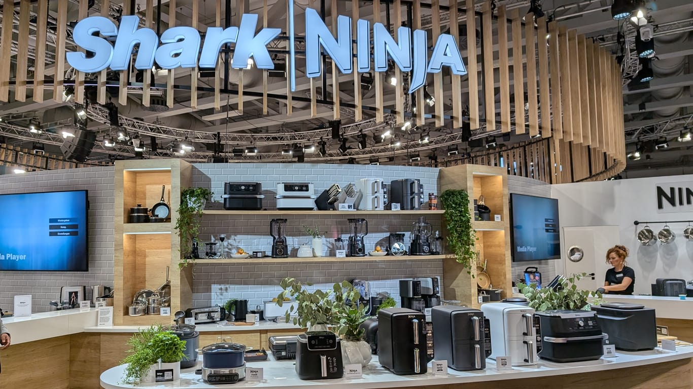 Küchengeräte von Shark Ninja: Insgesamt werden 23 neue Produkte aus allen Kategorien auf der IFA gezeigt.