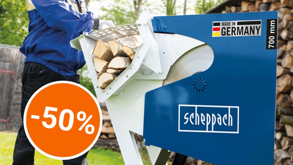 Perfekt für den Herbst: Aldi hat Wippkreissäge zum halben Preis im Angebot