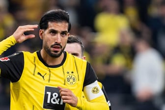 Emre Can: Seine Jubelgeste führte bei Zuschauern zur Verwirrung.