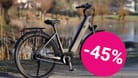 Bike-Sale im Aldi-Onlineshop: Das E-Bike Geniesser 3.3 von Prophete sichern Sie sich aktuell mit über 40 Prozent Rabatt so günstig wie nie.