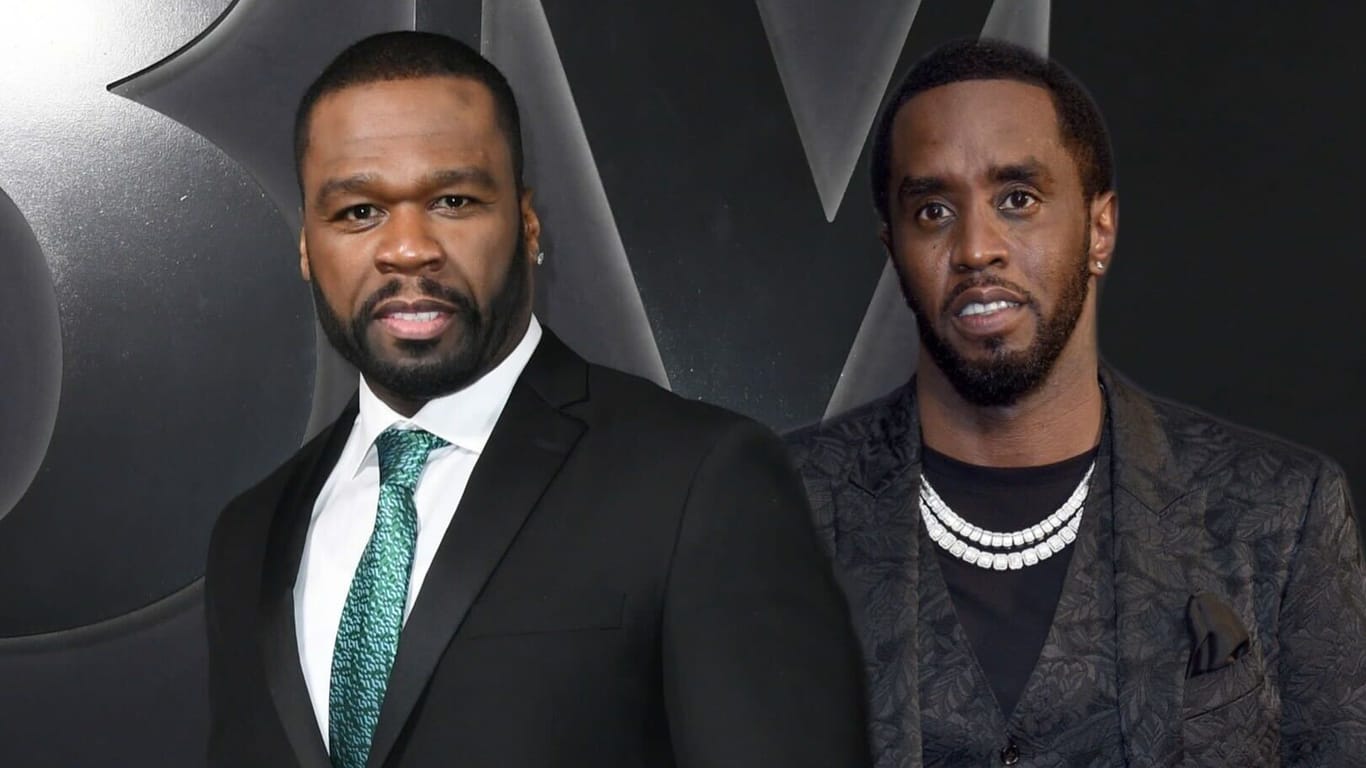 50 Cent und Sean "Diddy" Combs: Die Rapper sind Rivalen.