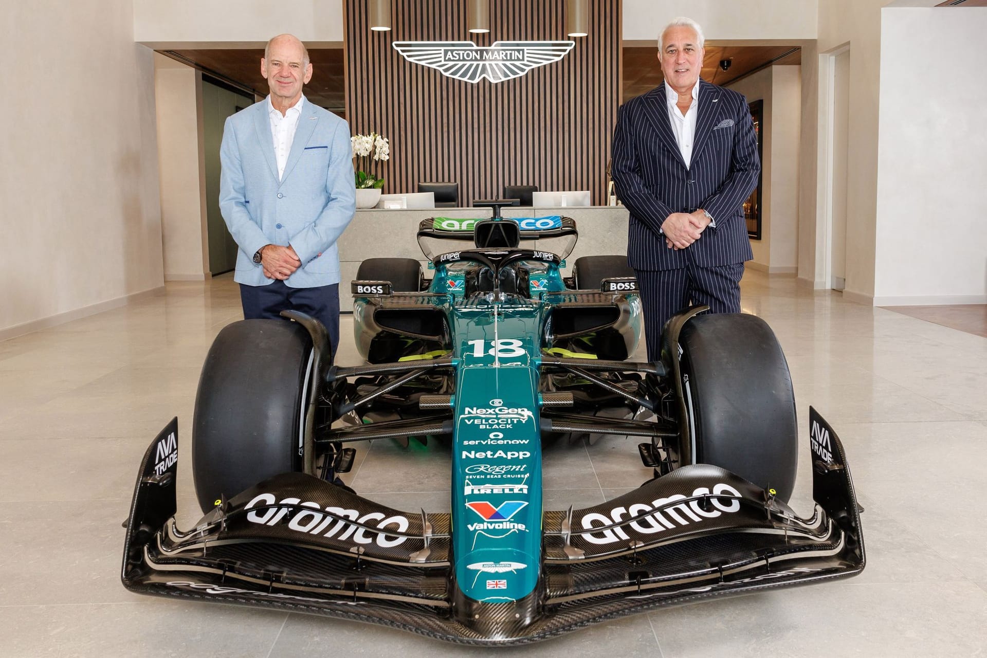 Adrian Newey wechselt zum Aston Martin Aramco Formula One Team