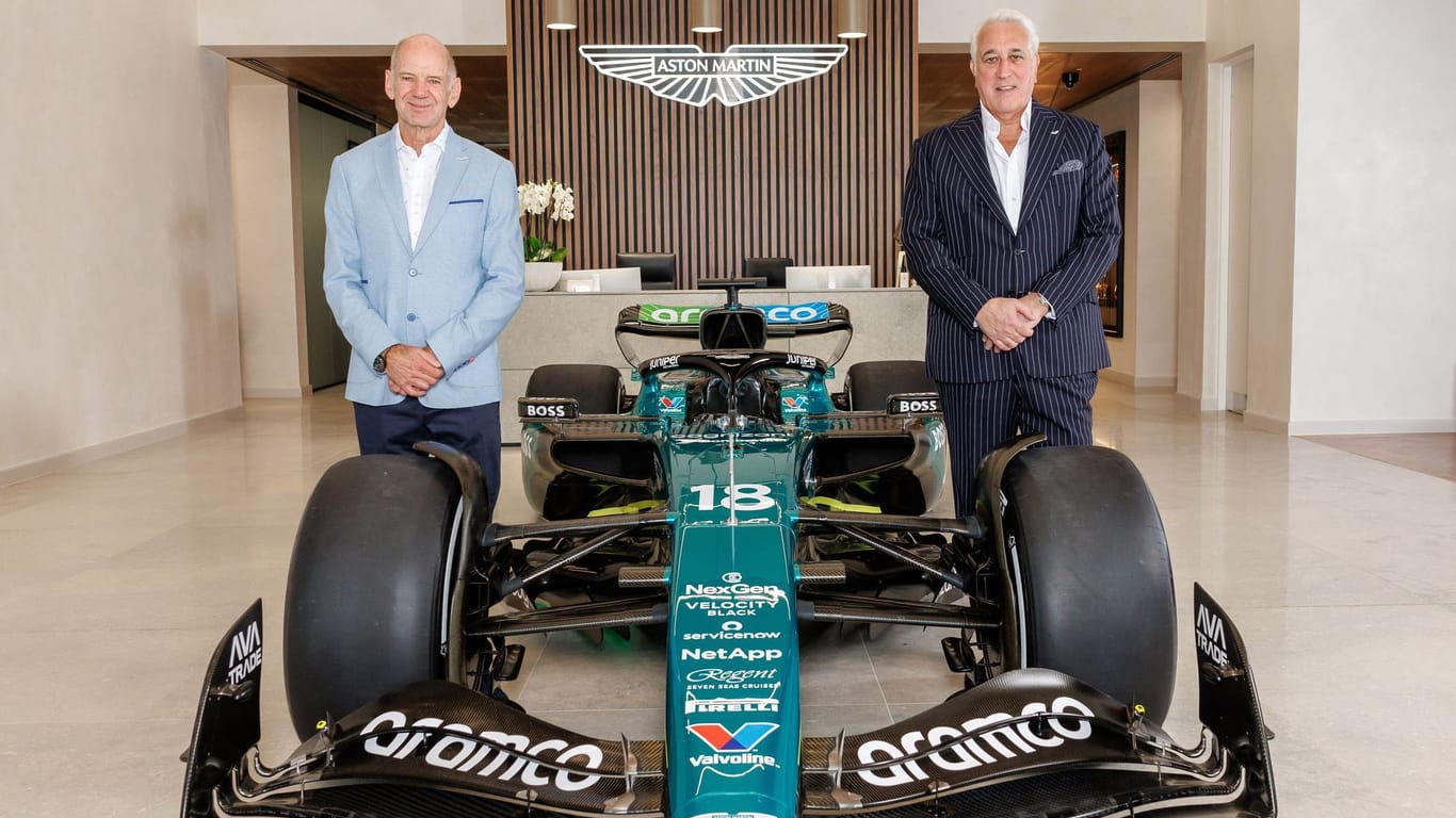 Adrian Newey wechselt zum Aston Martin Aramco Formula One Team