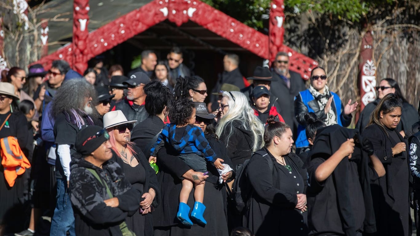 Beisetzung Maori-König Tuheitia Pootatau Te Wherowhero