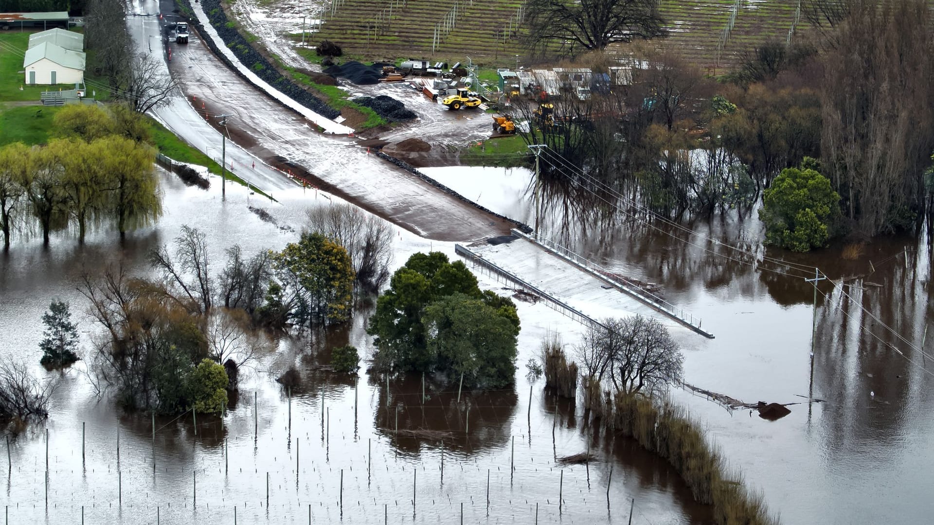 Australien Unwetter - Tasmanien