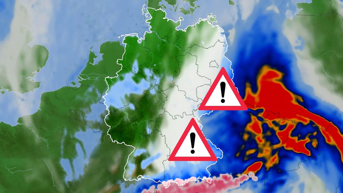 Gefährliche Wetterlage zum Wochenende.