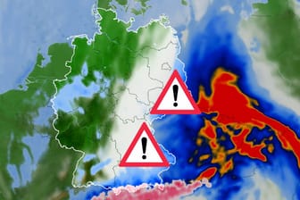 Gefährliche Wetterlage zum Wochenende.