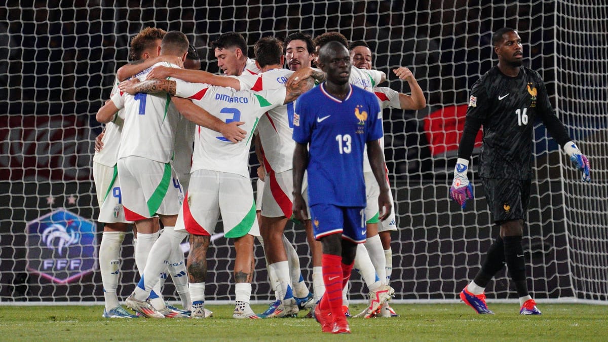 Nations League: Frankreich erlebt Debakel – Italien-Gala in Paris