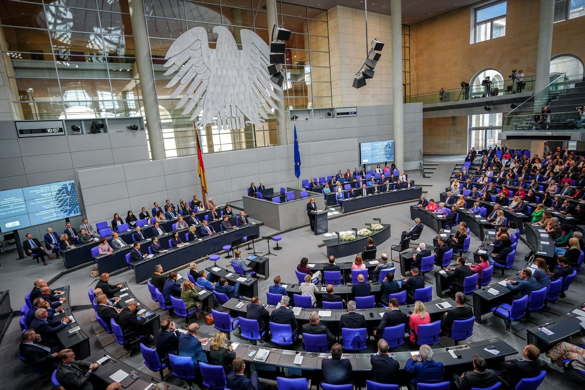 75. Jahrestag der konstituierenden Sitzung des Bundestages