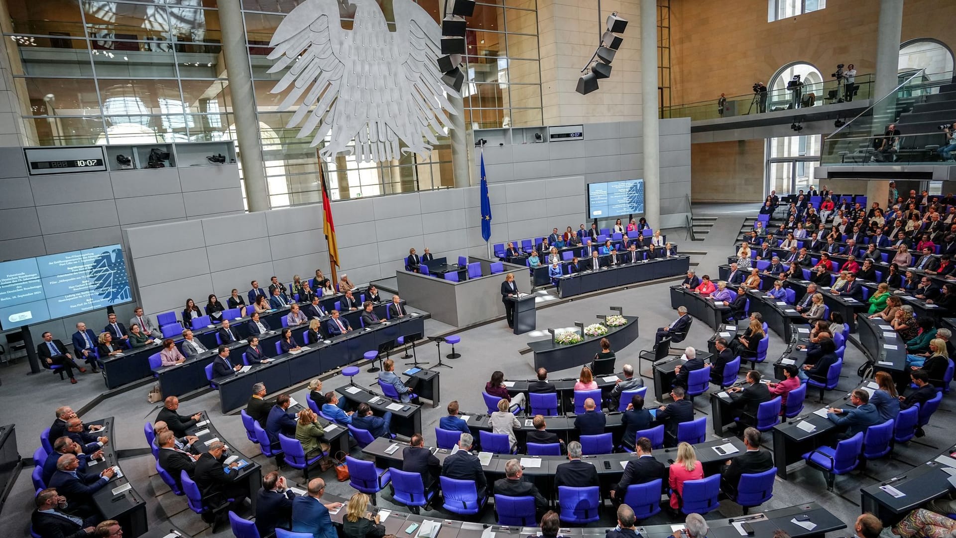 75. Jahrestag der konstituierenden Sitzung des Bundestages