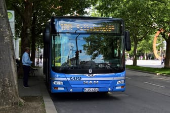 Ein Bus der Münchner Verkehrsgesellschaft (Archivbild): Verletzt wurde bei dem Vorfall niemand.