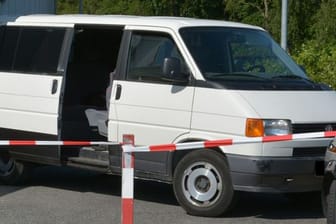 Der VW-Transporter wurde bei dem Überfall benutzt.