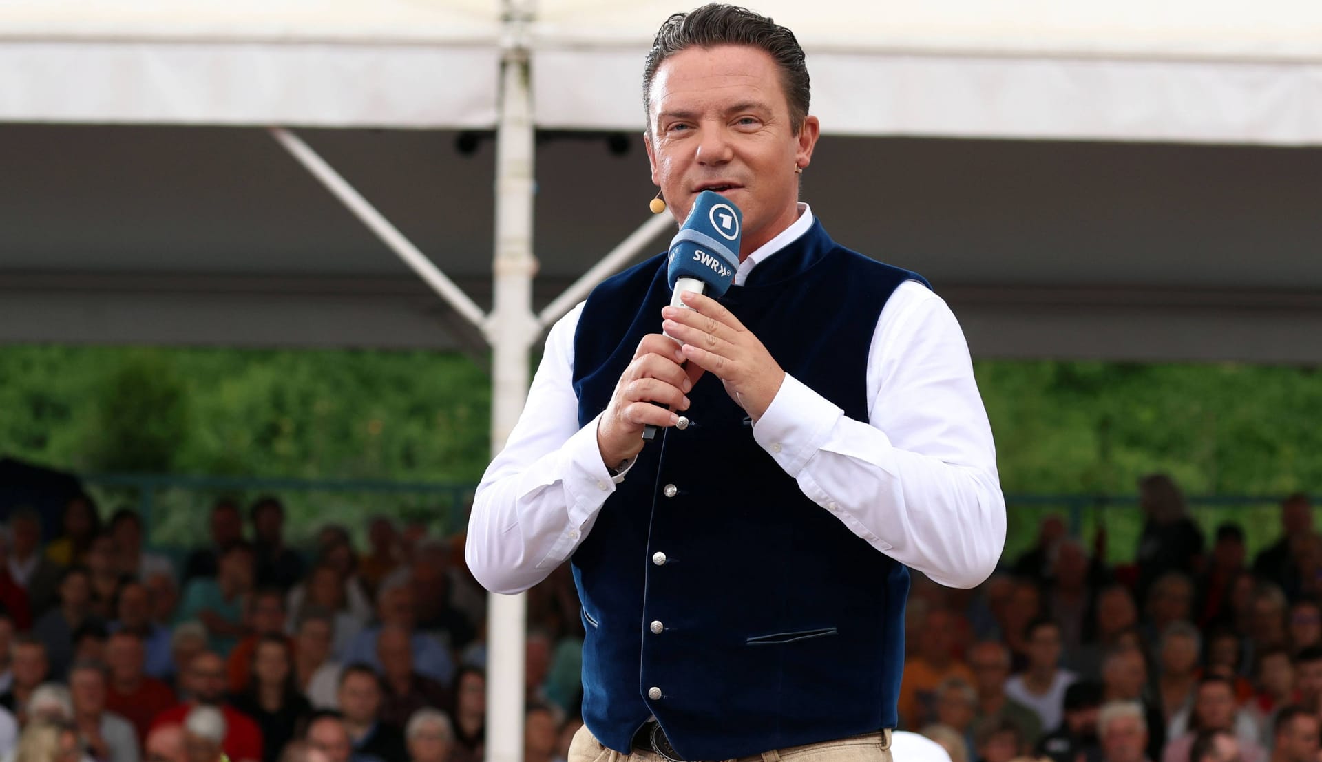 Stefan Mross bei "Immer wieder sonntags".