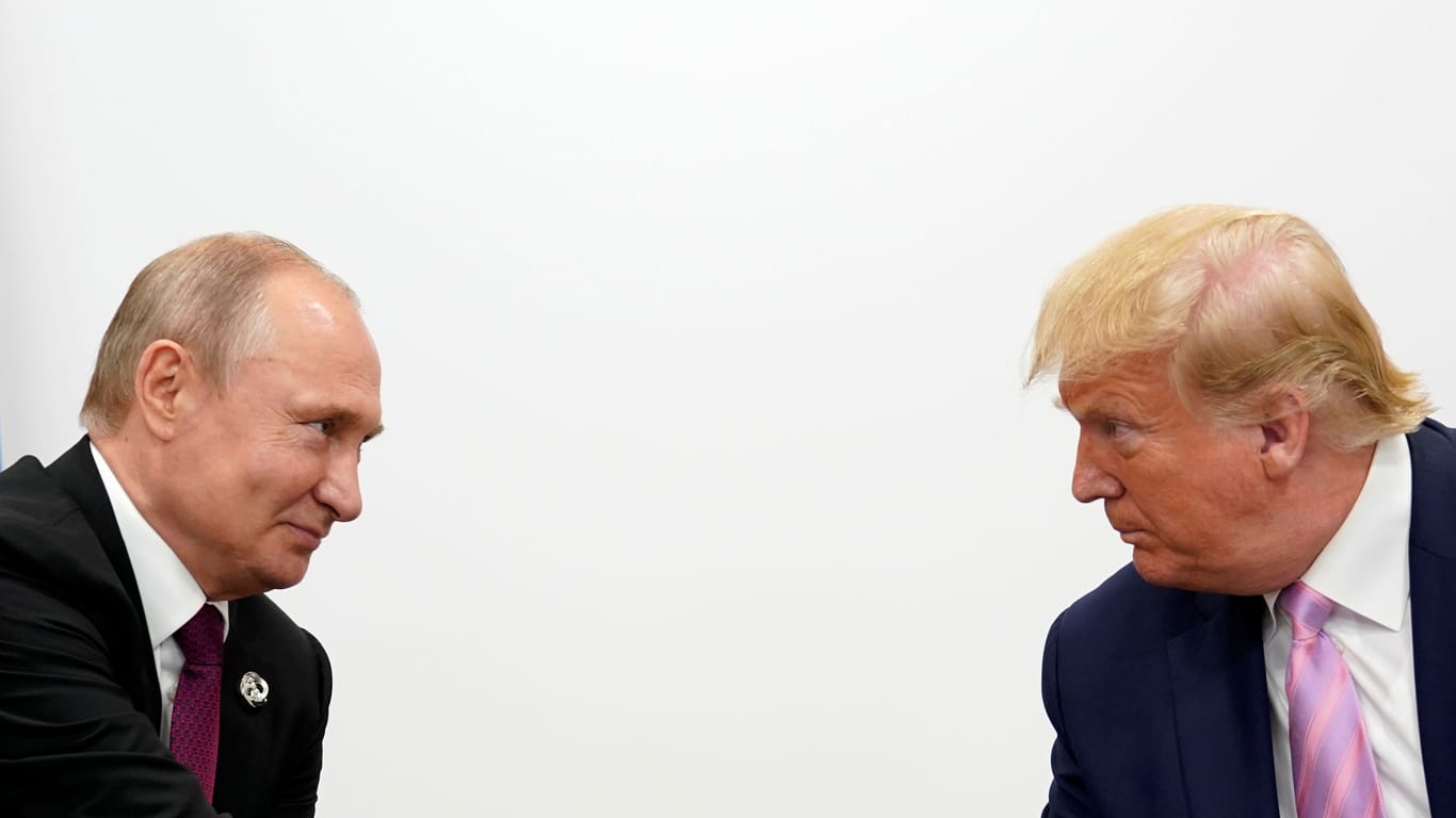 Alte Bekannte: Donald Trump and Russlands Präsident Wladimir Putin im Jahr 2019.