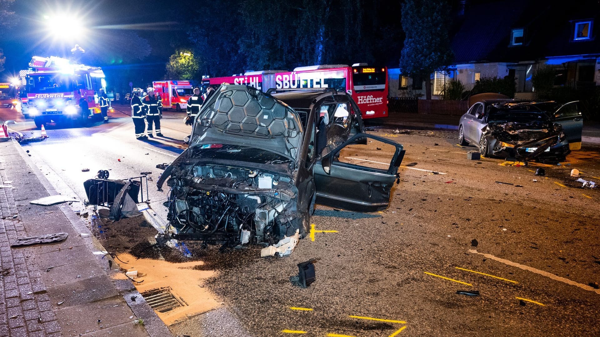 Verkehrsunfall in Hamburg