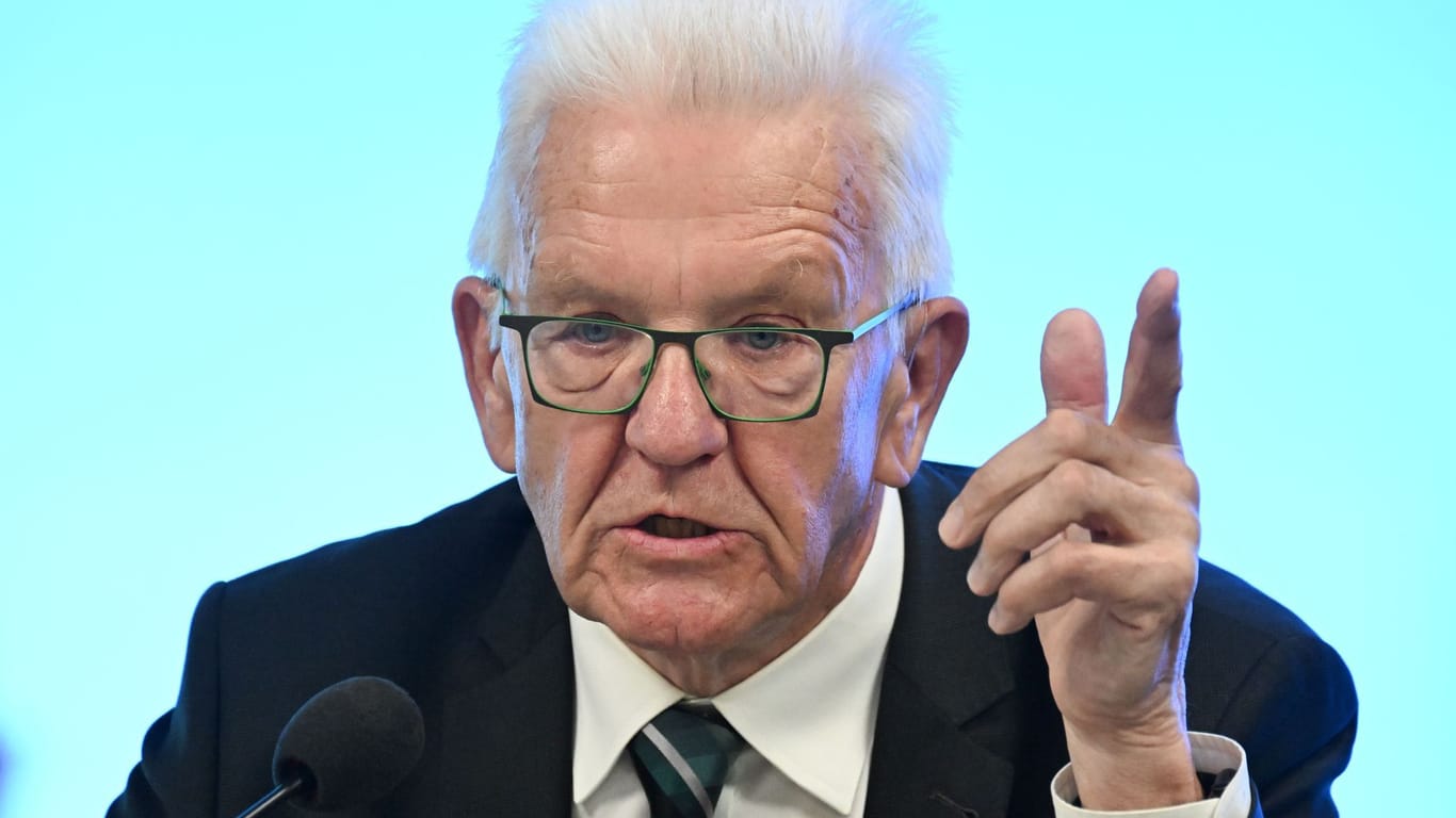 Baden-württembergischer Ministerpräsident Winfried Kretschmann