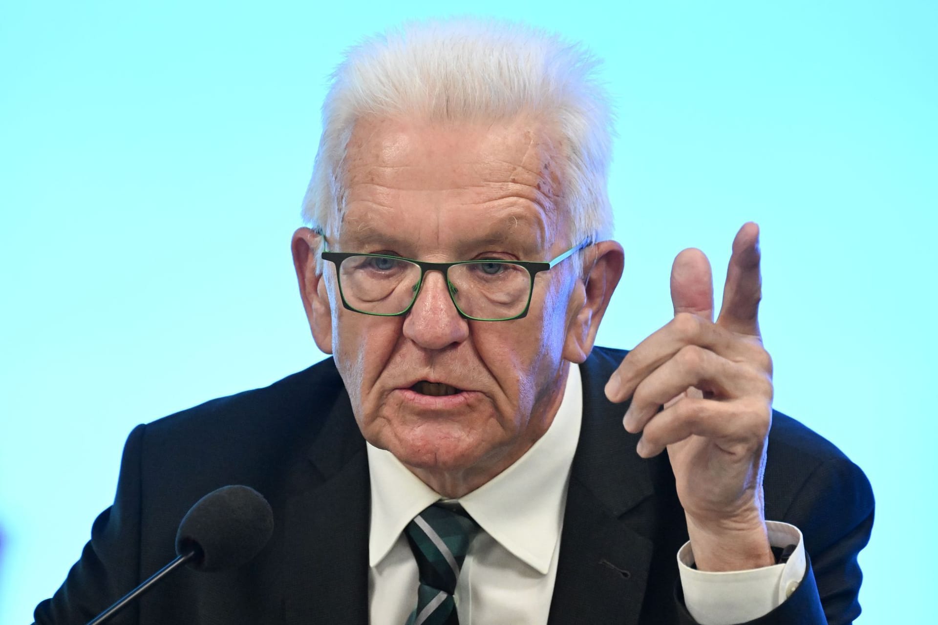 Baden-württembergischer Ministerpräsident Winfried Kretschmann