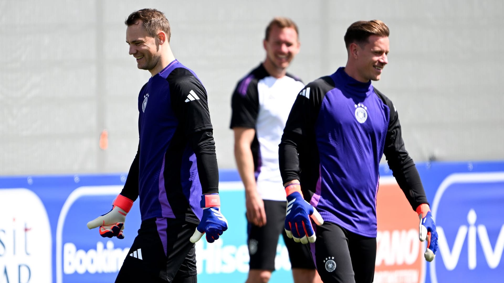 Fußball-EM: Training Deutschland